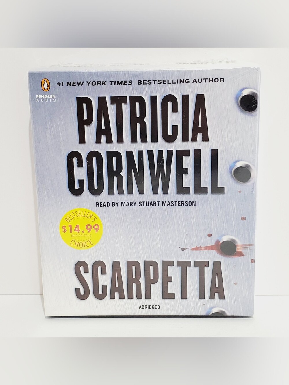 NEW Scarpetta Audio Book Patricia Cromwell Abridged 5 CDs